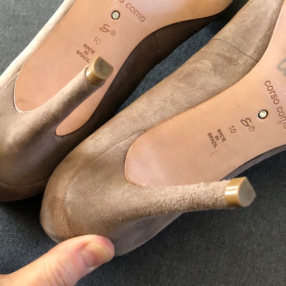 Corso como suede heels - Picture 6 of 6